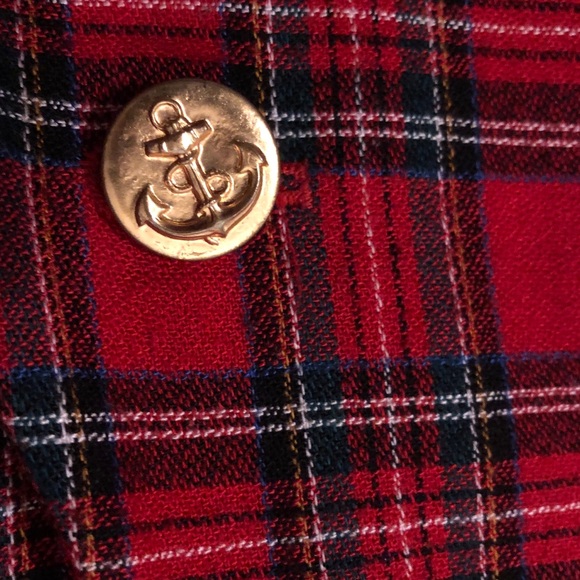 Vintage Tailored Blazer Clueless Red Plaid - Picture 8 of 8